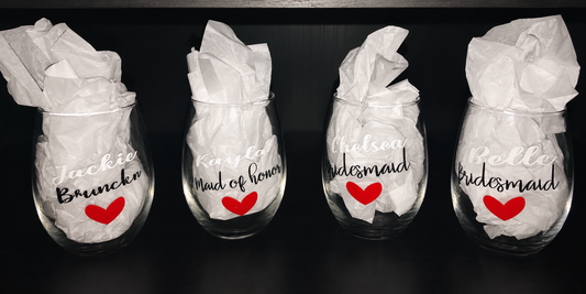 Bridal Party Glasses